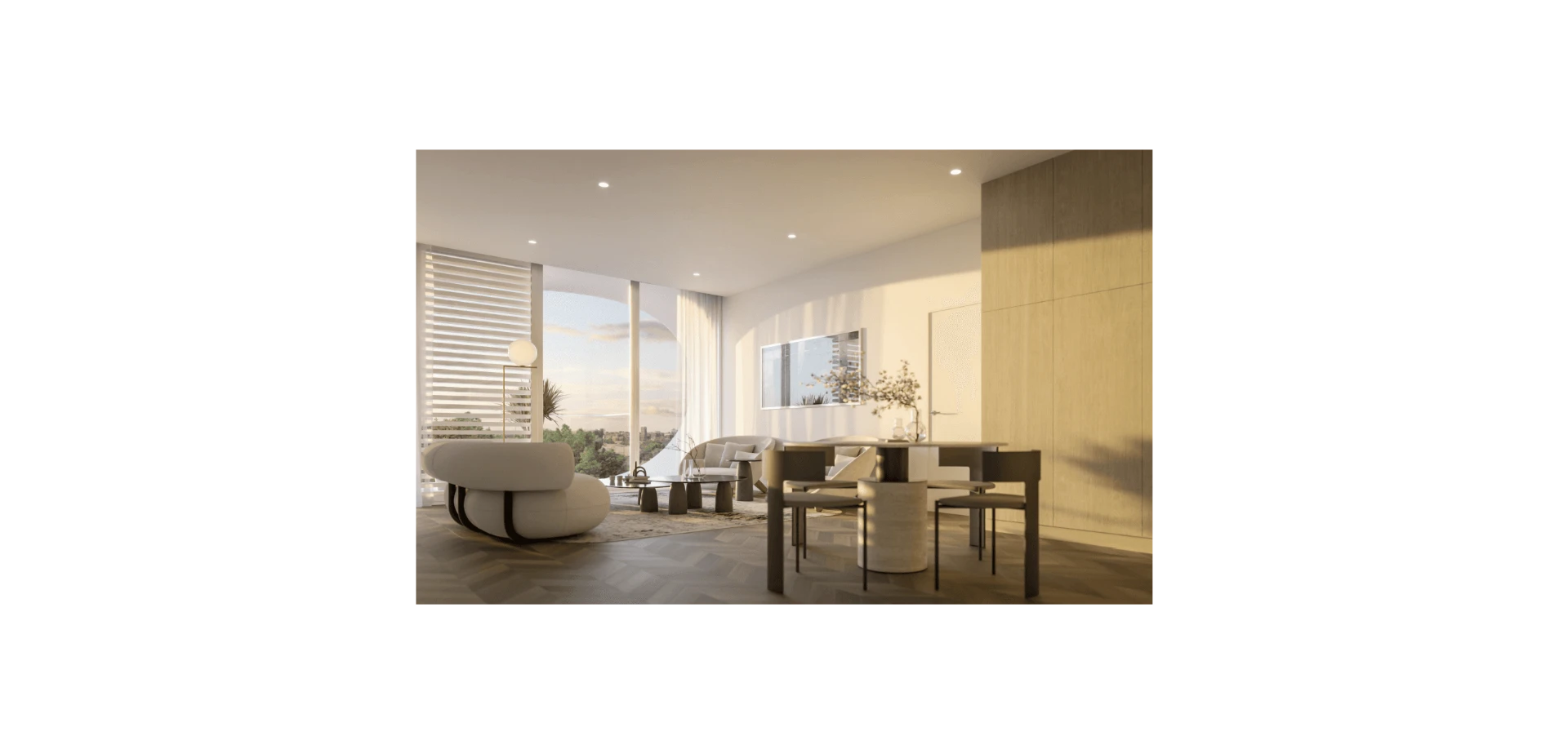 Dining area with city outlook at 37-39 Fisher St, Petersham