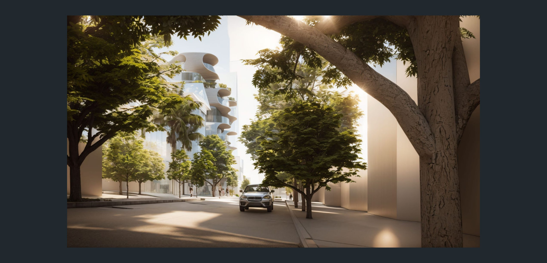 Street view of the Petersham development