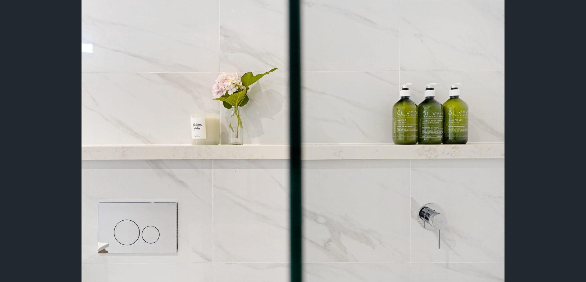 Bathroom detail at 327 Trafalgar St, Petersham